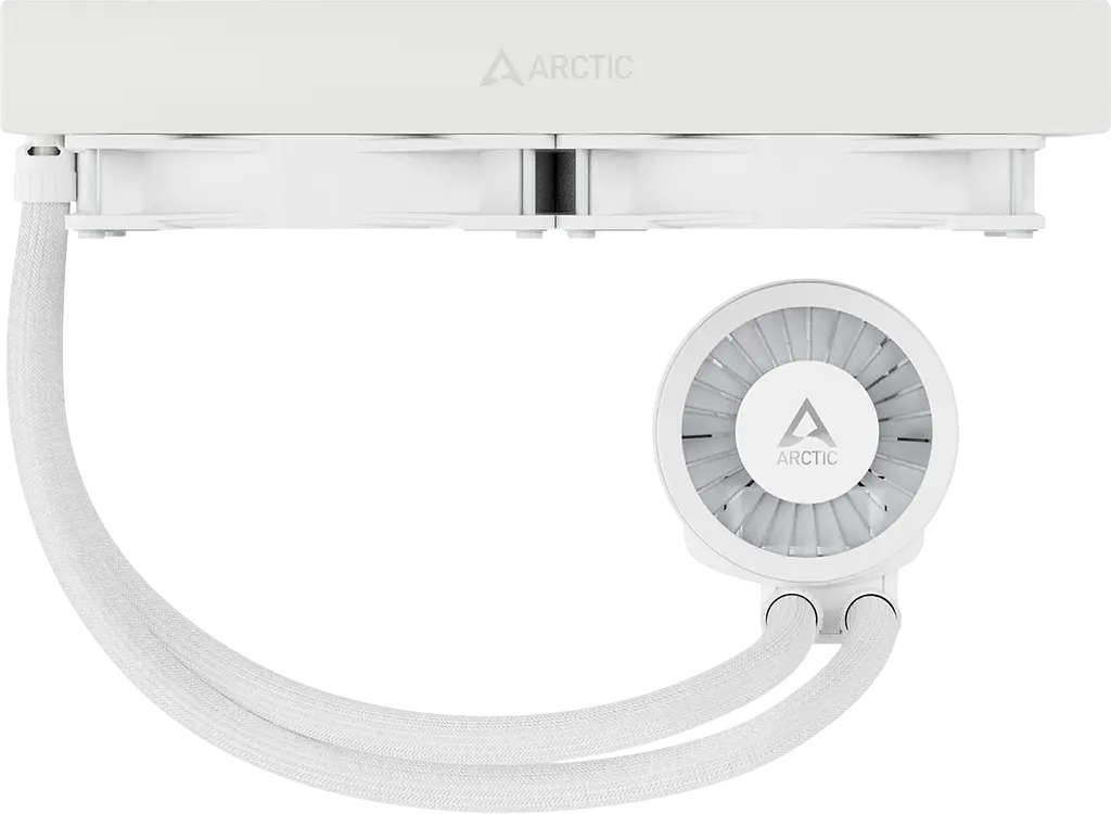 Водяне охолодження Arctic Liquid Freezer III 280 ARGB White (ACFRE00151A) - фото 2