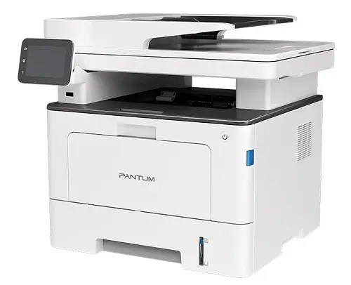 БФП лазерний ч/б A4 Pantum BM5110ADN, White, 1200x1200 dpi, дуплекс, до 40 стор/хв, ADF на 50 арк, сенсорний РК-екран 3.5", USB / Lan, картридж TL-5120 / DL-5120 - фото 3