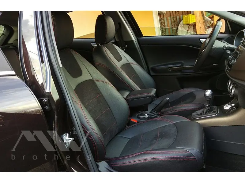 Авточохли модельні MW Brothers для Alfa Romeo Giulietta з 2010 - 2020 - фото 2