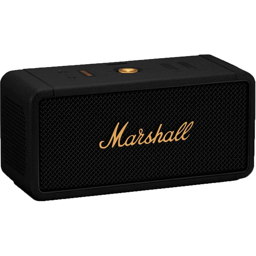 Портативна акустика Marshall Middleton Black and Brass (1006034) [89011] - фото 3