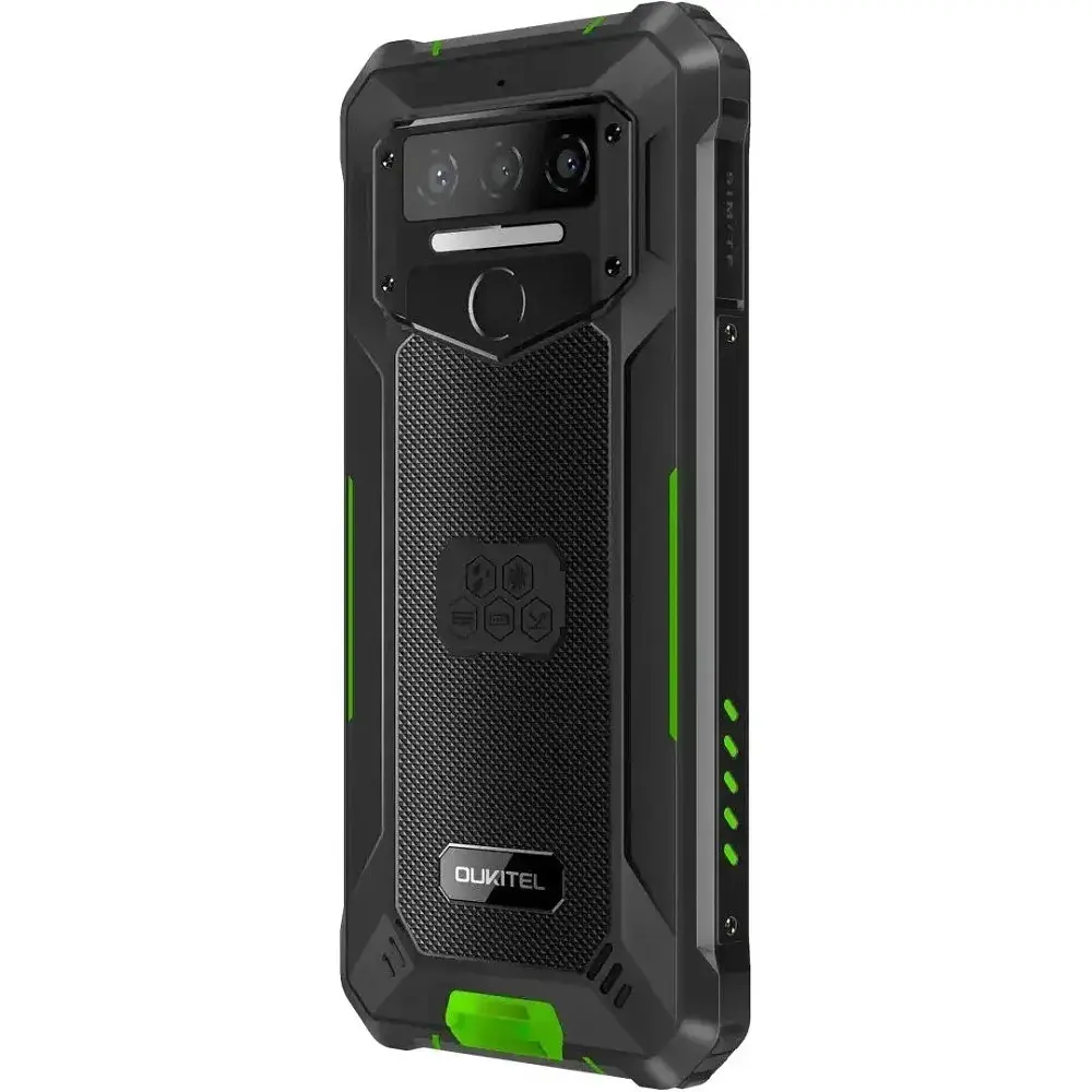 Смартфон Oukitel WP23 Plus 6.52HD+ /8GB/256GB/T606/10600mAh/13+5Мп/ IP69K/NFC Чорний - фото 5