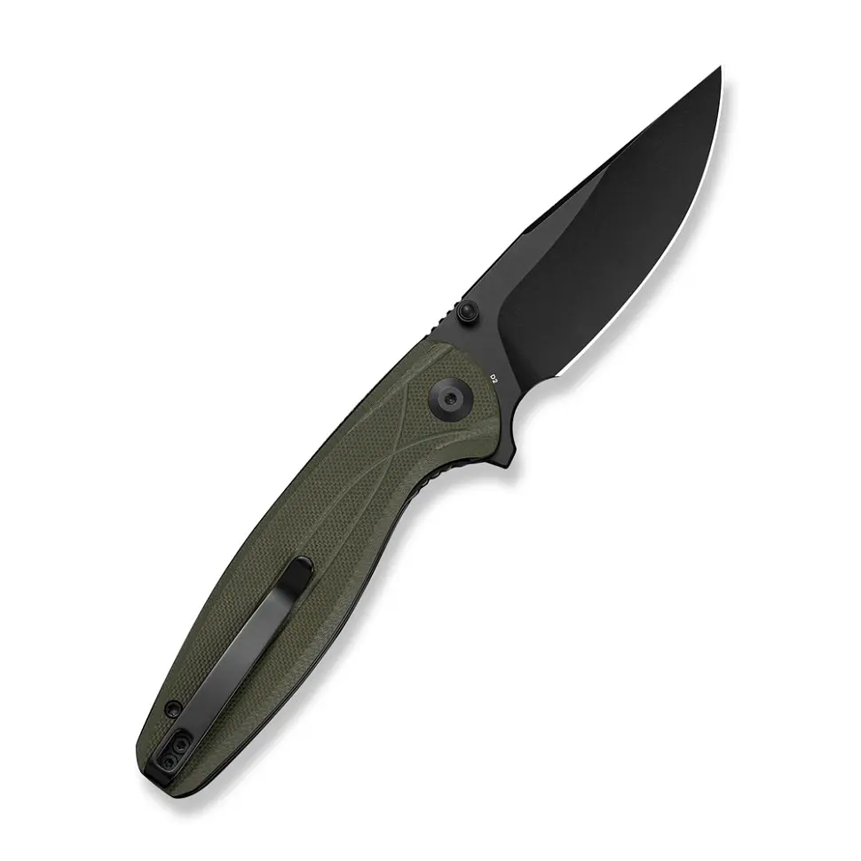 Ніж складаний туристичний Sencut Vyrce (8.9 см) D2 / G10 оливково-зелений - фото 2