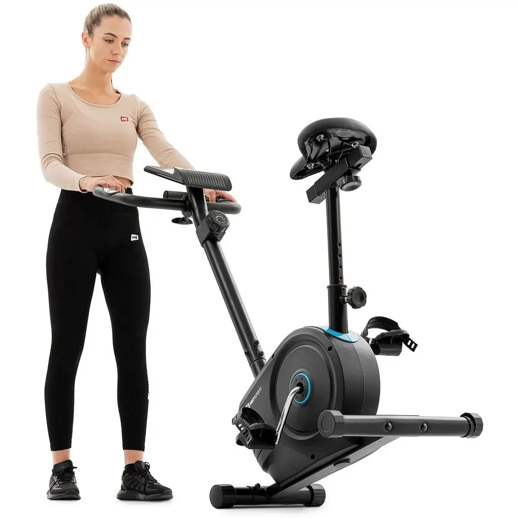 Велотренажер Hop-Sport HS-2050H Sonic магнітний синій - фото 17