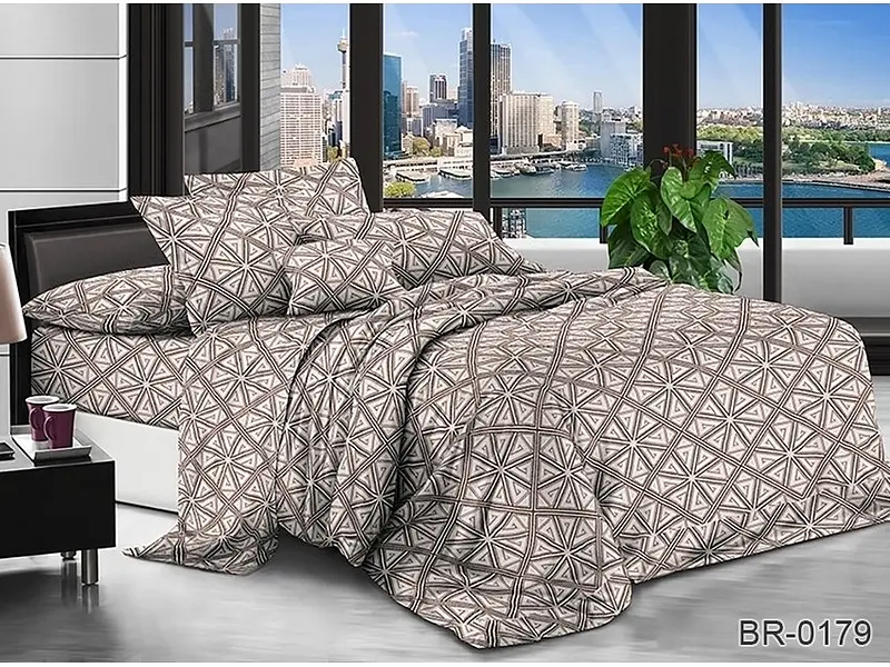 Комплект постільної білизни (BR-0179) Сімейний TAG tekstil pbe0042924 - фото 2