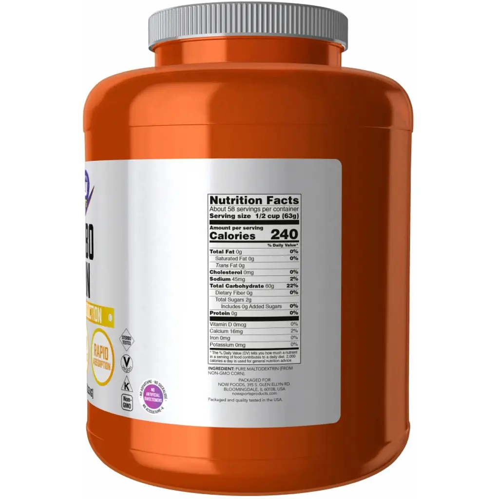 Гейнер Now Foods Carbo Gain 8 lb 3630 г - фото 2