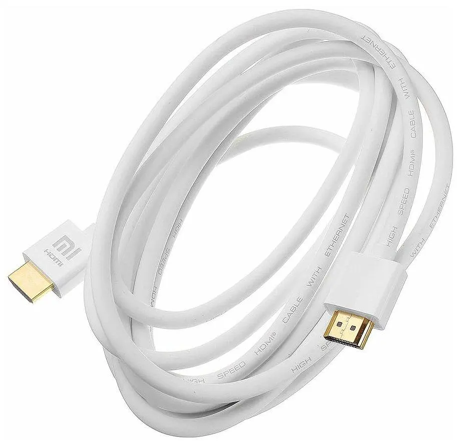 Кабель Xiaomi Mi HDMI-HDMI 4K HD Data Cable 1.5 m XY-H-1.5 White - фото 5