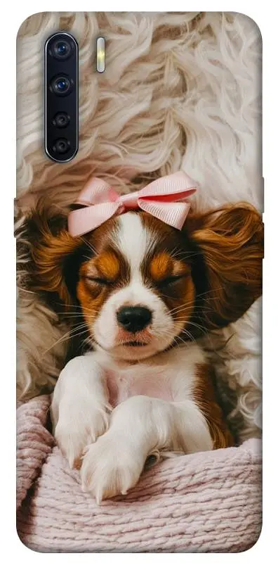 TPU чохол Demsky Sleepy spaniel для Oppo A91