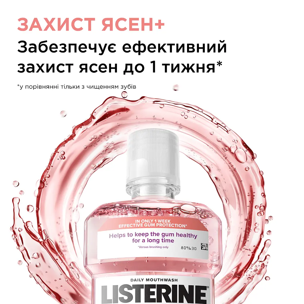 Ополіскувач для ротової порожнини Listerine Професійний Захист ясен+ 500 мл - фото 11