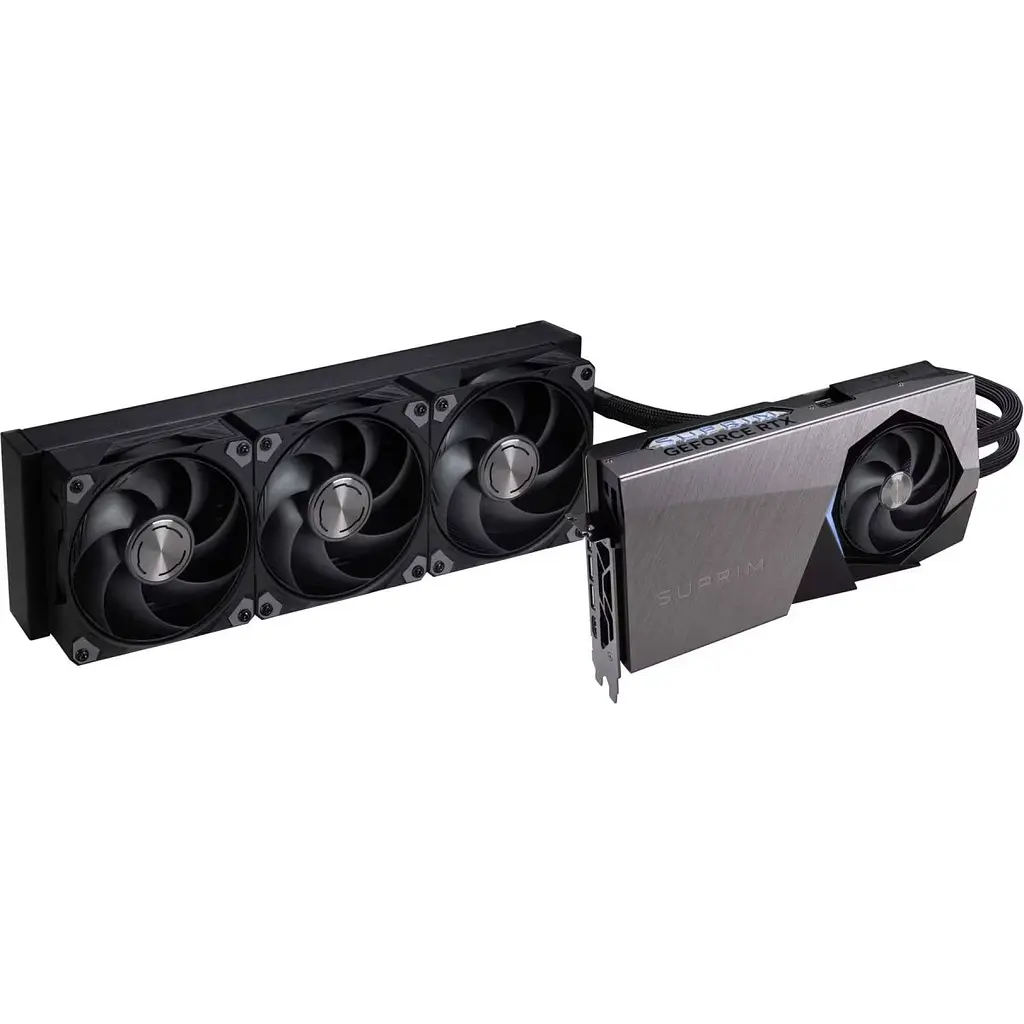 Відеокарта MSI GeForce RTX 5080 16 GB Suprim Liquid SOC [G5080-16SLS] UA [127131] - фото 5