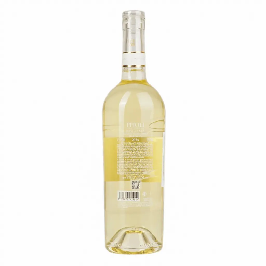 Вино Vigneti Del Vulture Pipoli Greco Fiano Basilicata біле сухе 12% 0.75 л - фото 4