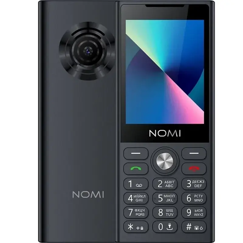 Телефон Nomi i2841 Black (чорний) - фото 8