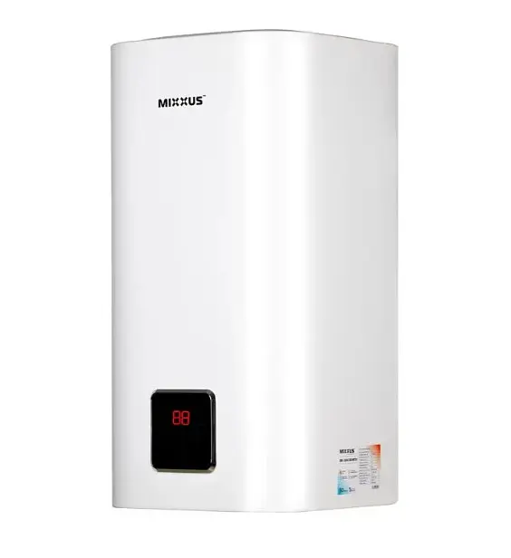 Водонагреватель Mixxus EWH-13080 CUBE WET(V) 80 л, 2 кВт, мокрый ТЭН, вертикальный, квадратный, белый (WH0612) - фото 5
