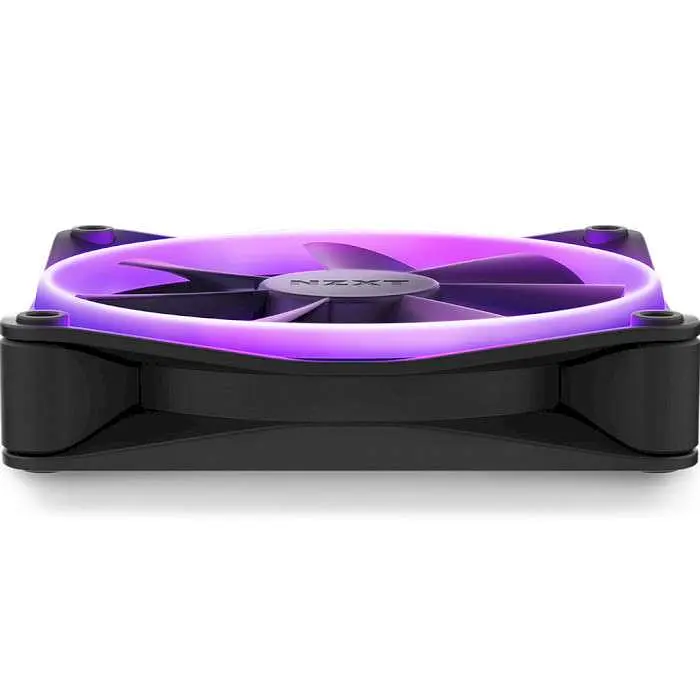 Комплект вентиляторів NZXT F120 RGB Triple Pack Black (RF-R12TF-B1) Б/в - фото 4