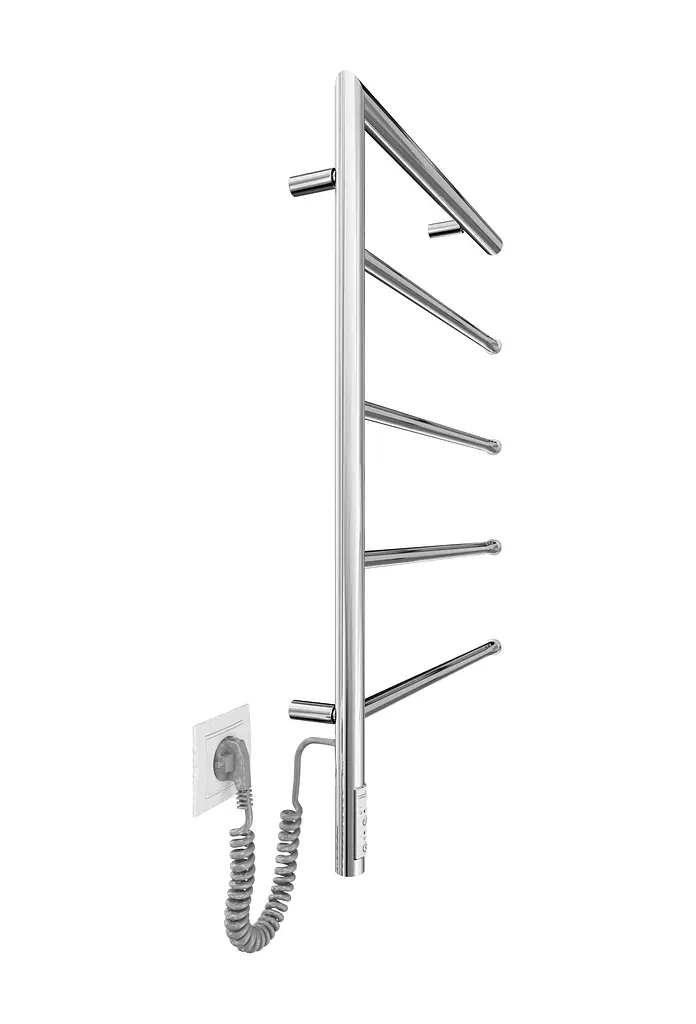 Электрический полотенцесушитель Mario Romeo-І 770x530/80 ТR левый 2.3.8501.10.P, Хром, Левое, Электронный - фото 3