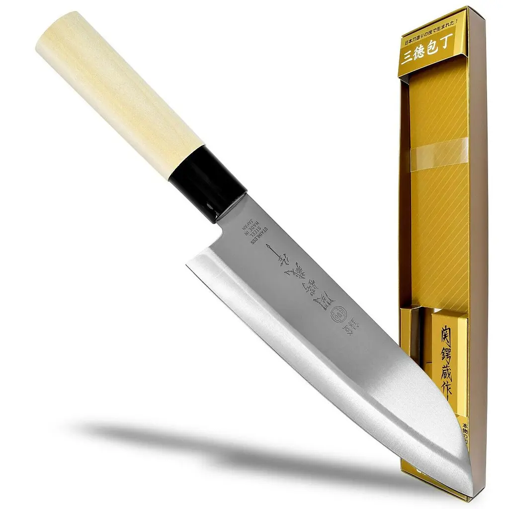Ніж японський сантоку Tsubazo 51031 Santoku 17 см - фото 2