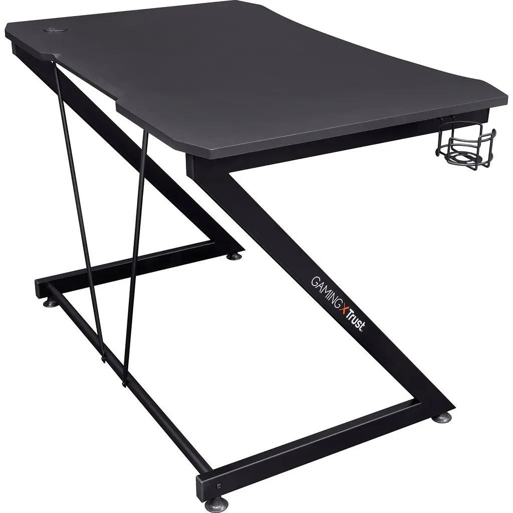 Комп'ютерний ігровий стіл Trust GXT711X Dominus Desk Black (24503) [111769] - фото 4