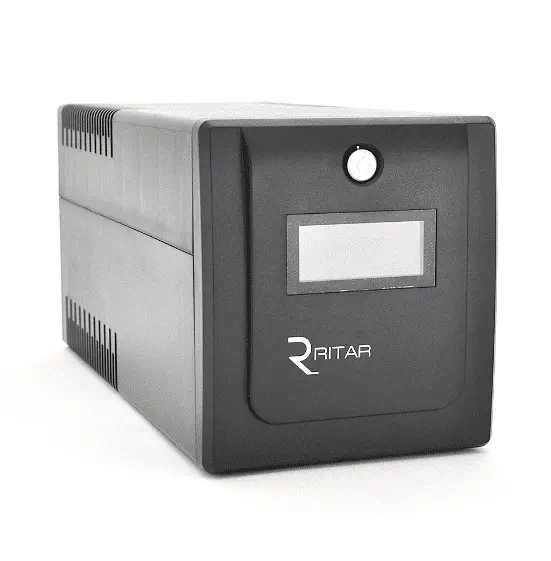 ДБЖ UPS Ritar RTP1000 600W Proxima D, LCD, AVR, 3st, 4xSCHUKO socket, 2x12V7Ah