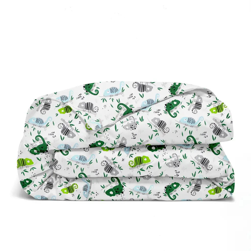 Комплект постільної білизни Cosas дитячий без простирадла CHAMELEON 110 x 140 см (Chameleon_140_2) - фото 4