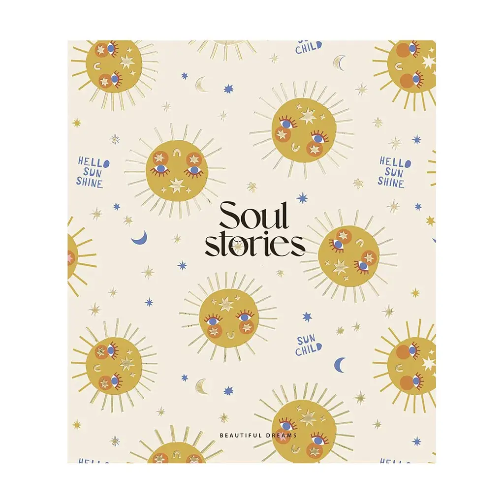 Зошит Школярик Soul stories 80 аркушів клітинка (080-3202K), в асортименті - фото 2