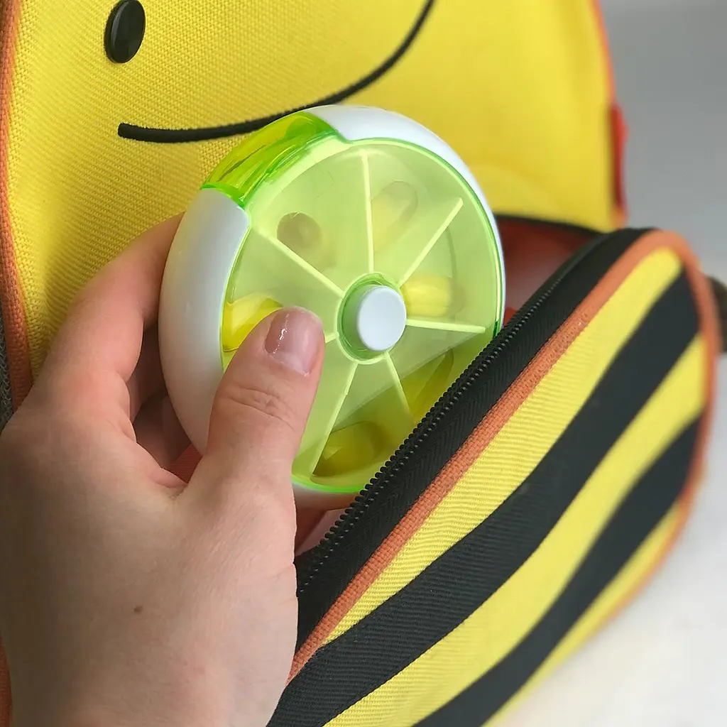 Органайзер для таблеток МВМ My Home PC-05, 7 днів 9 см зелений (PC-05 GREEN) - фото 6