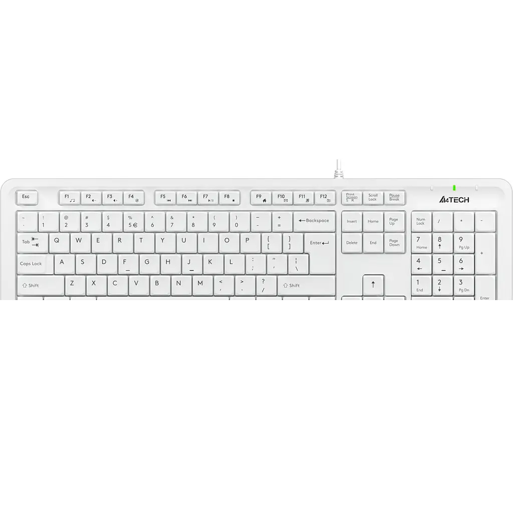 Комплект клавіатура + миша A4Tech Fstyler F1010 White [1147556] [114615] - фото 2