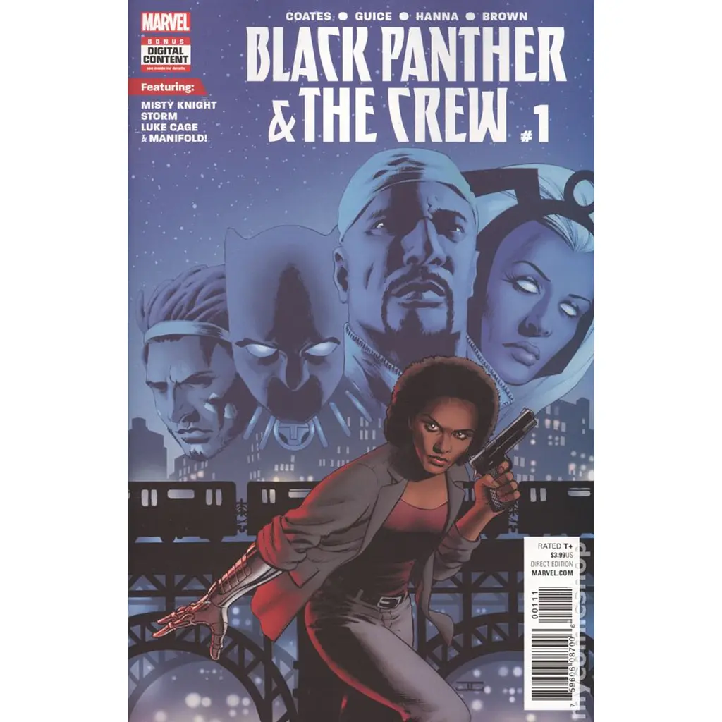 Black Panther and the Crew (2017) #1A - Та-Нагасі Коутс
