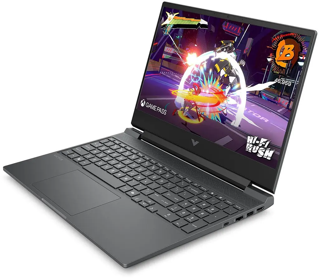 Ноутбук HP 15.6 Victus 15-fa2711ua FHD IPS AG/Intel i5-13420H/16GB/512SSD/RTX 4050 6GB/DOS/Grey (BF1H6EA) - фото 2