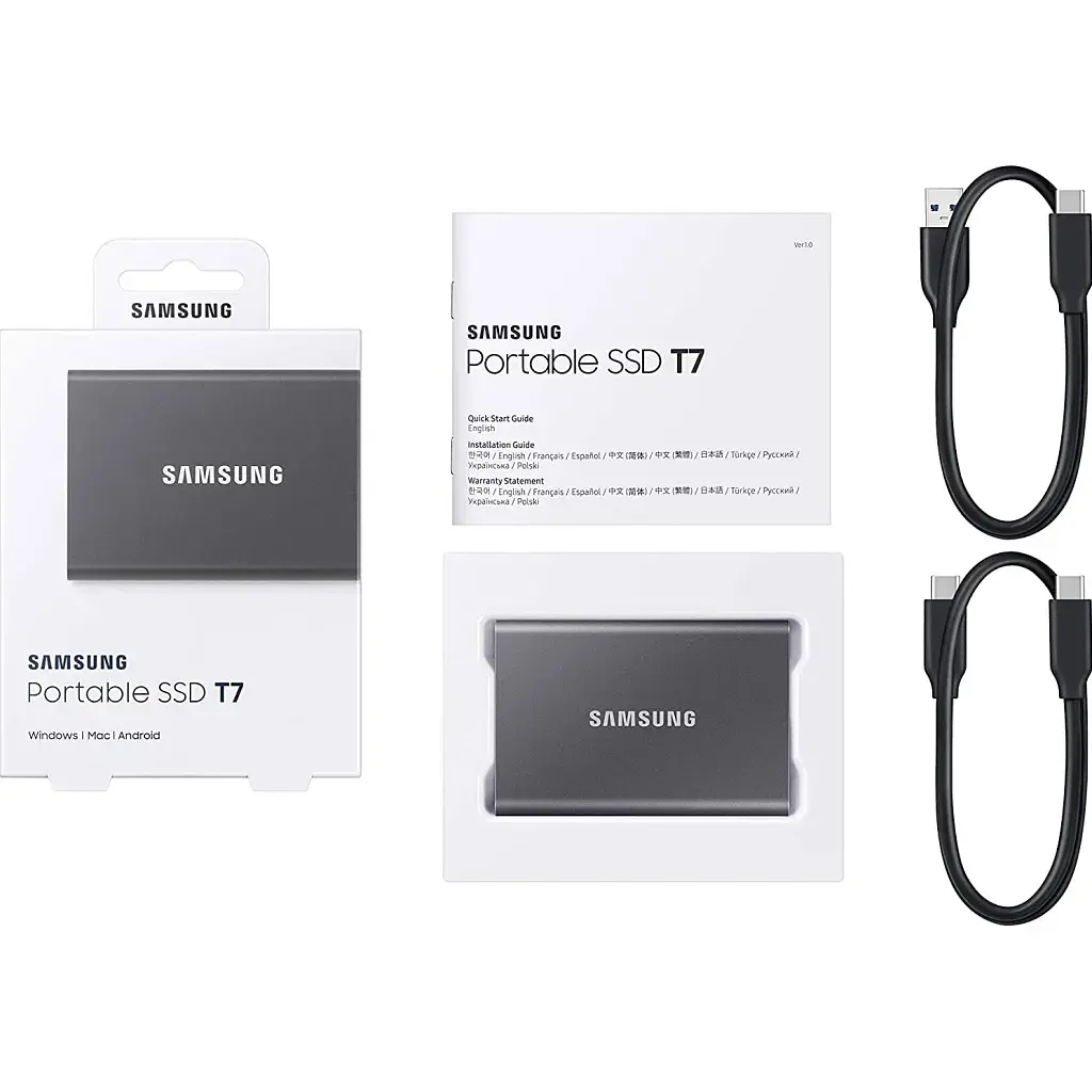 Накопичувач SSD USB 3.2 4TB T7 Samsung (MU-PC4T0T/WW) - фото 5