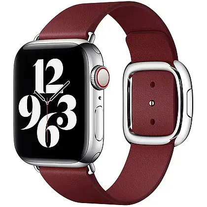 Ремінець Apple Modern Buckle для Apple Watch 38/40/41mm Garnet Size L (MY652) [78745] - фото 2