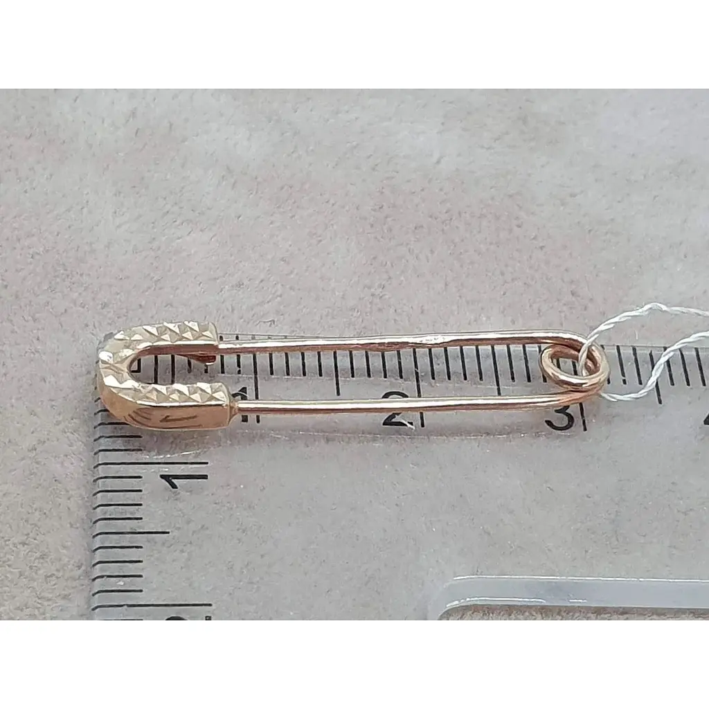 Золотая брошь-булавка Империя золота. БШ121(А)И - фото 3