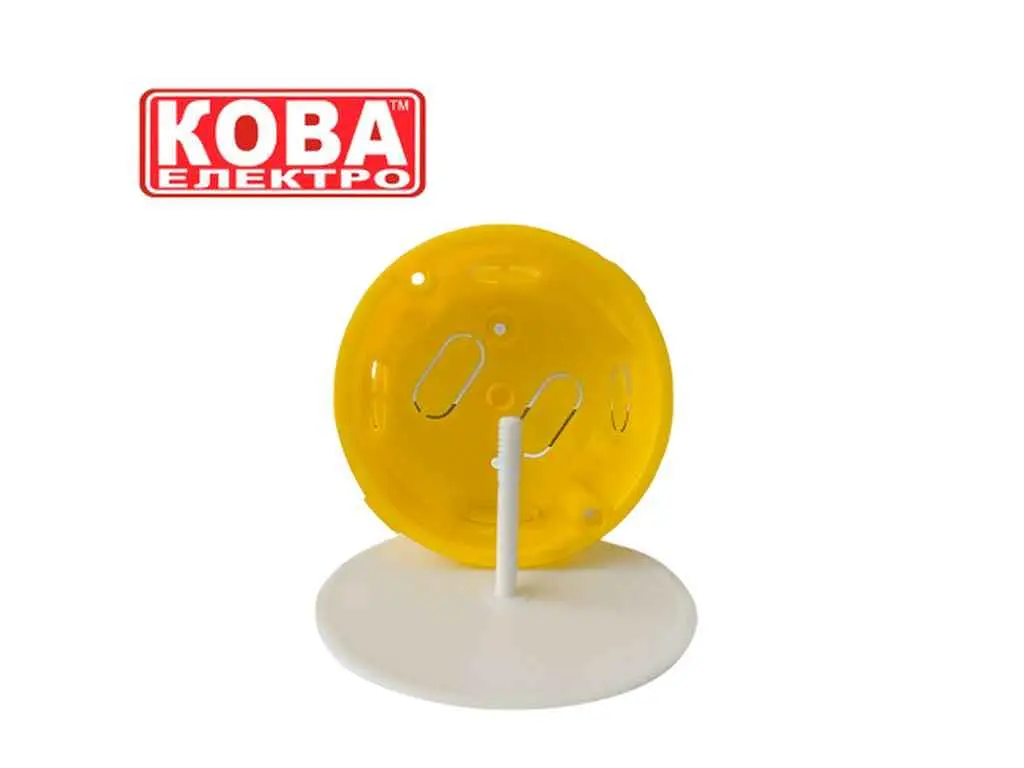 Коробка розподільча КОВА 80мм х 80мм КРБ-80 (бетон) - фото 4