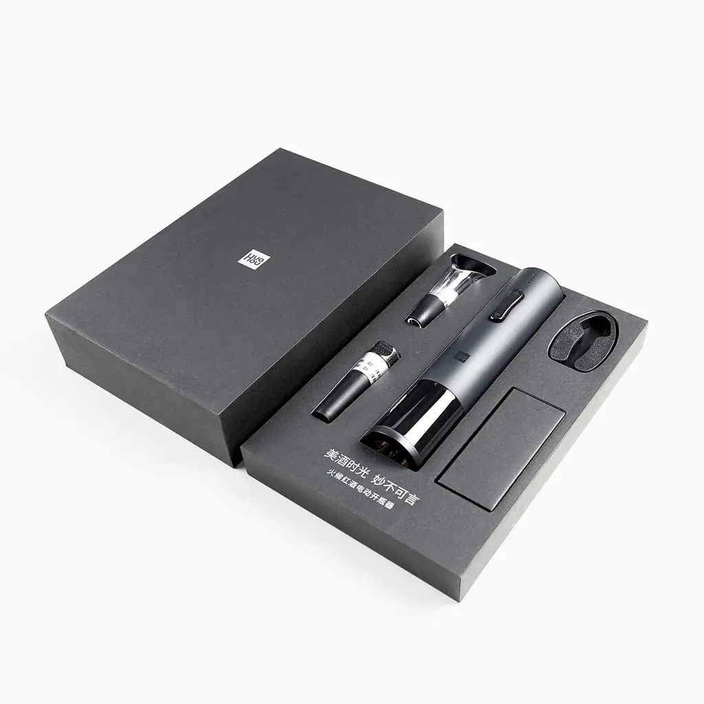 Набір для вина Xiaomi HuoHou Electric Wine Bottle Opener Gift Kit (HU0047) [48641] - фото 4