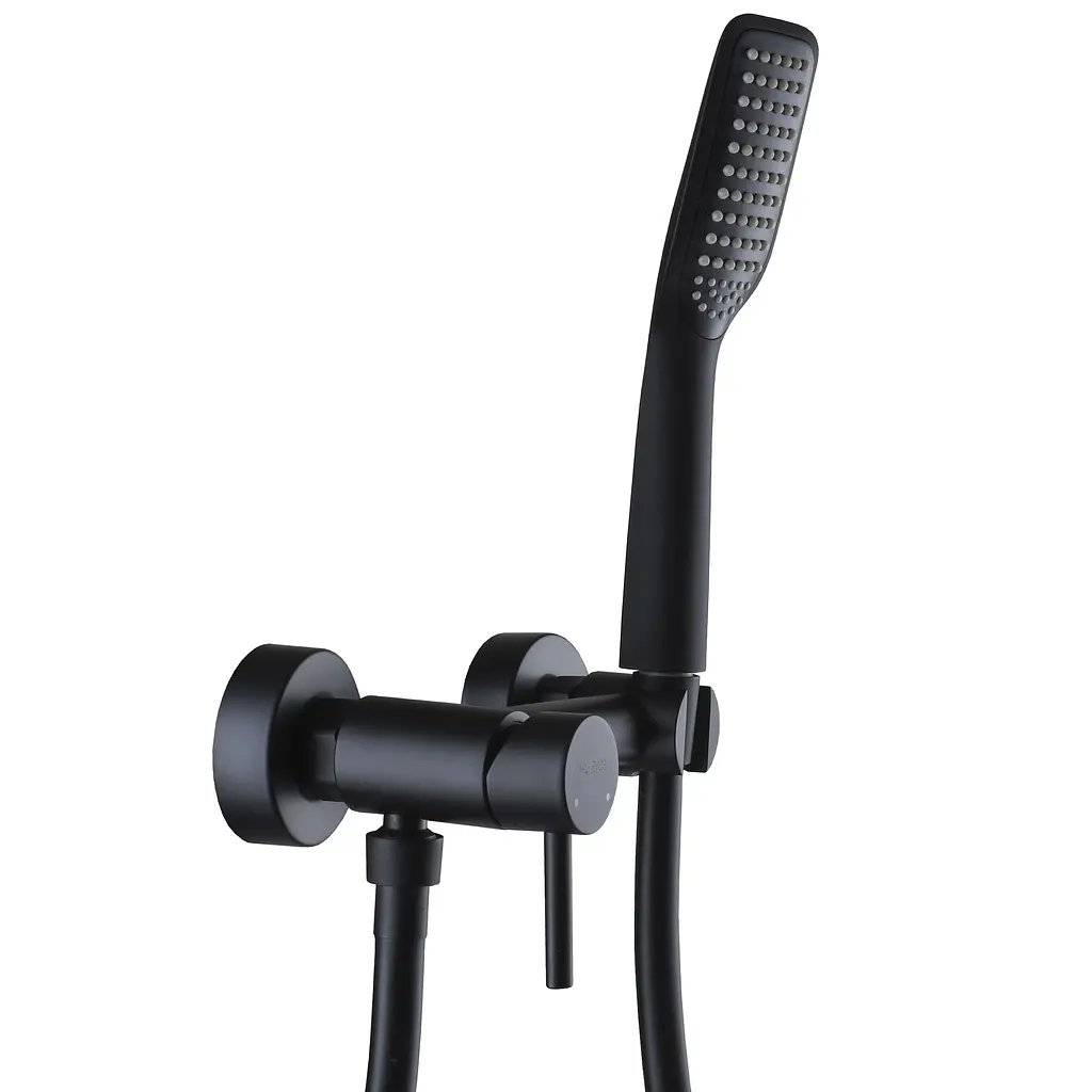 Змішувач для душу Globus Lux Alpen SBT1-105-BB Чорний матовий - фото 3