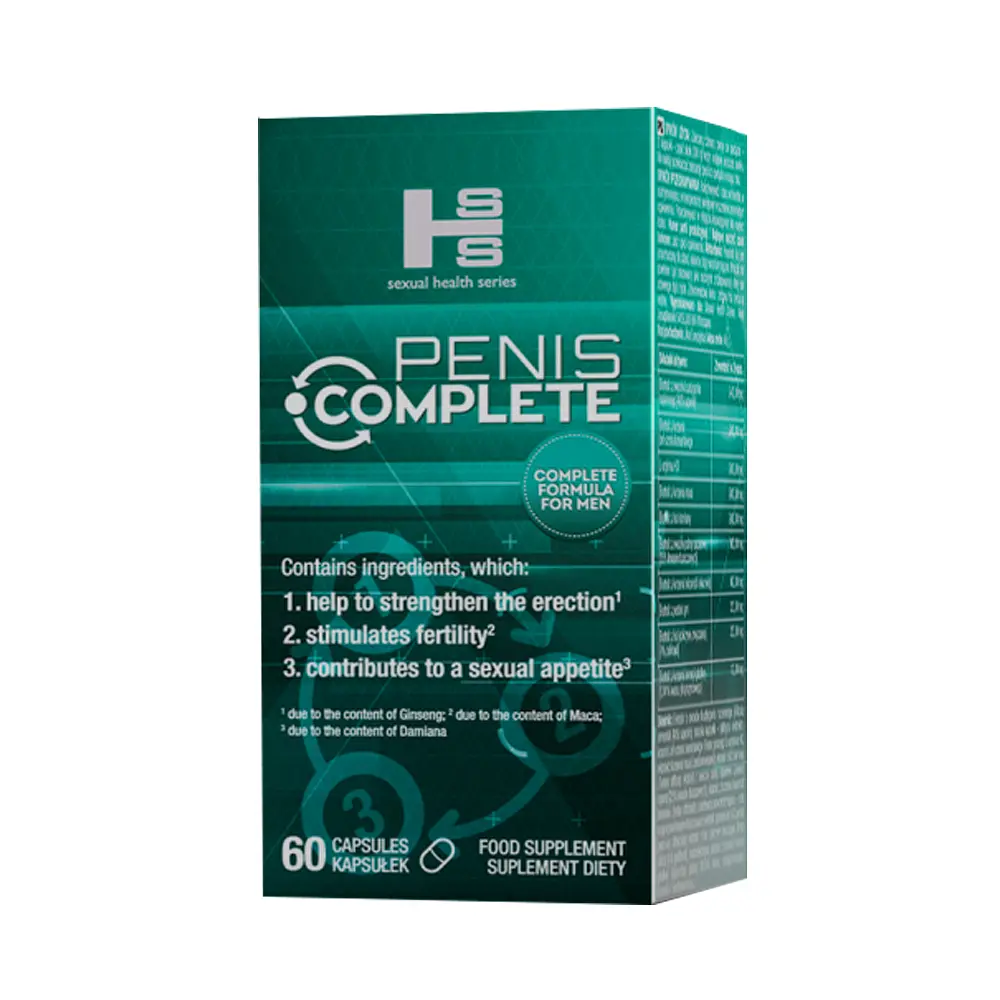 Таблетки для чоловіків SHS Penis Complete 60 шт - фото 6