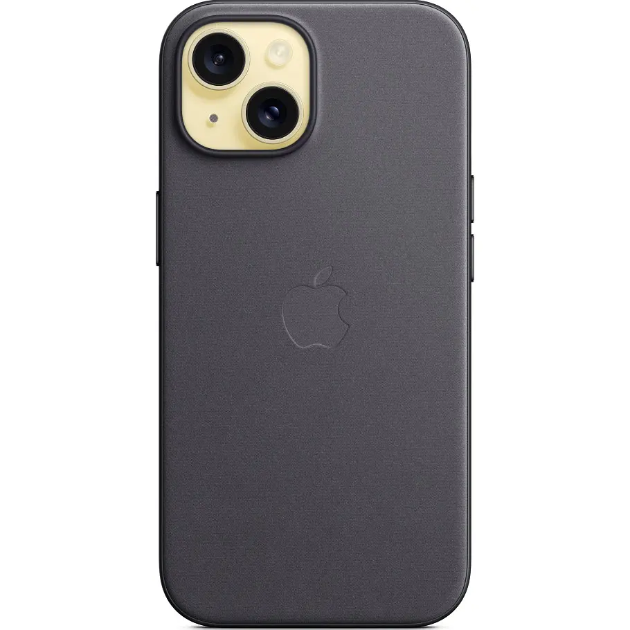 Чохол Apple FineWoven Case для iPhone 15 with MagSafe Black (MT393ZM/A) [92890] - фото 2