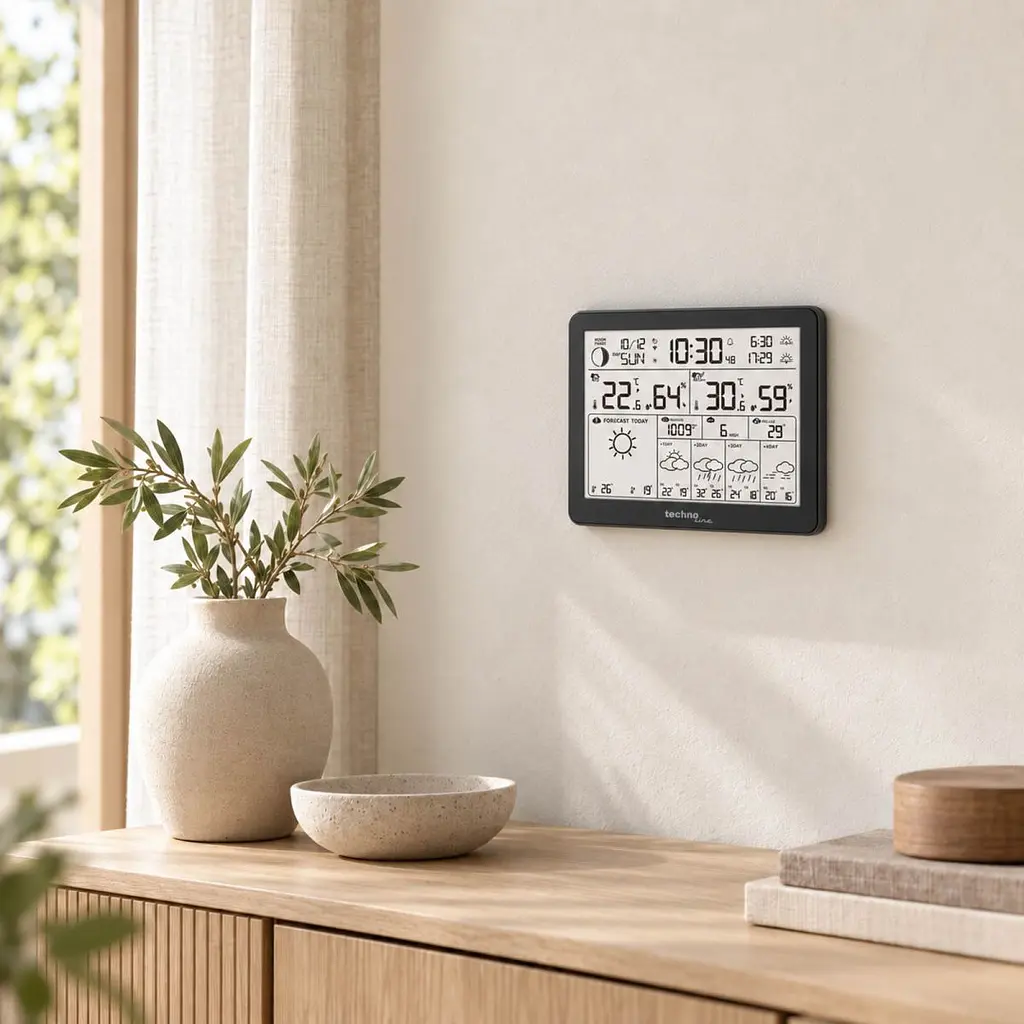 Метеостанція Technoline Tuya Smart/SmartLife WD3000 Black (WD3000) - фото 4