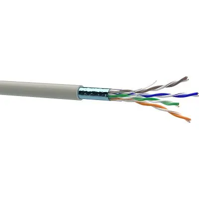 Кабель мережевий OK-Net FTP 305м cat.5e LSFROH (F/UTP-cat.5E LSFROH) (КПВнг-HFЭ-ВП (200) 4 x 2 x 0,51) - фото 2