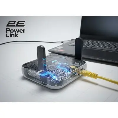 Мобильный Wi-Fi роутер 2E PowerLink MiFi-5 2025 (794300866700) - фото 7