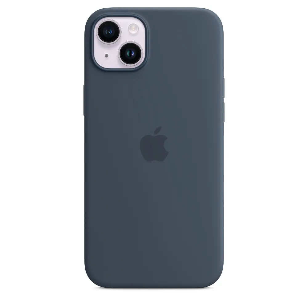 Чохол Silicone Case з MagSafe для Apple iPhone 14 Plus (Storm Blue) ААА [72709] - фото 5
