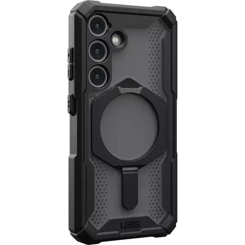 Чохол-накладка Urban Armor Gear Plasma XTE MagSafe для Samsung Galaxy S24 SM-S921 Black/Silver (214448114034) - фото 5