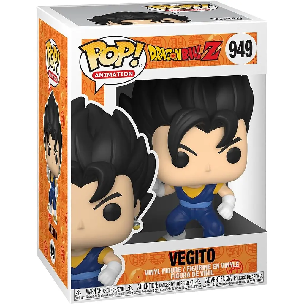 Фігурка Funko Pop Перли Дракона Вегета Dragon Ball Vegito 10 см DBZ V 949 - фото 3