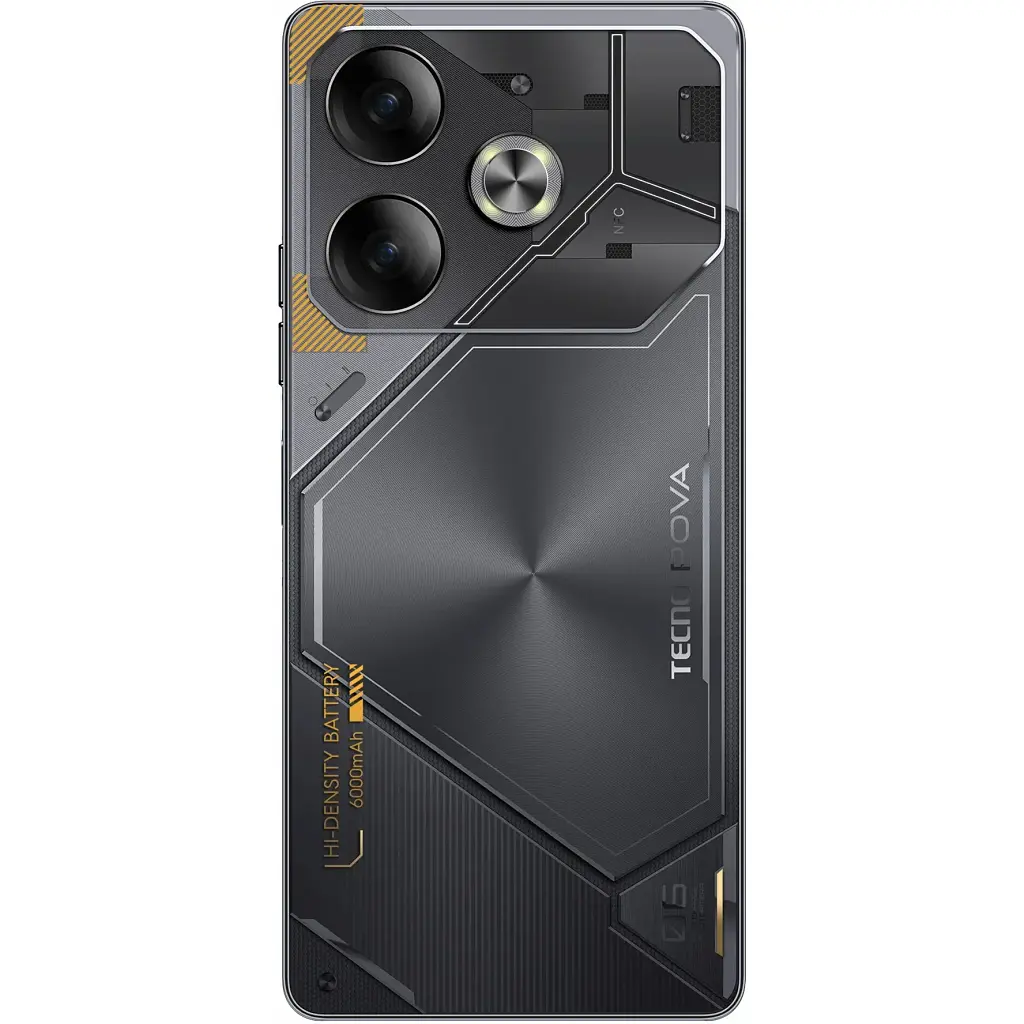 Смартфон Tecno Pova 6 8/256Gb Meteorite Grey (LI7) (UA UCRF) NFC - фото 3