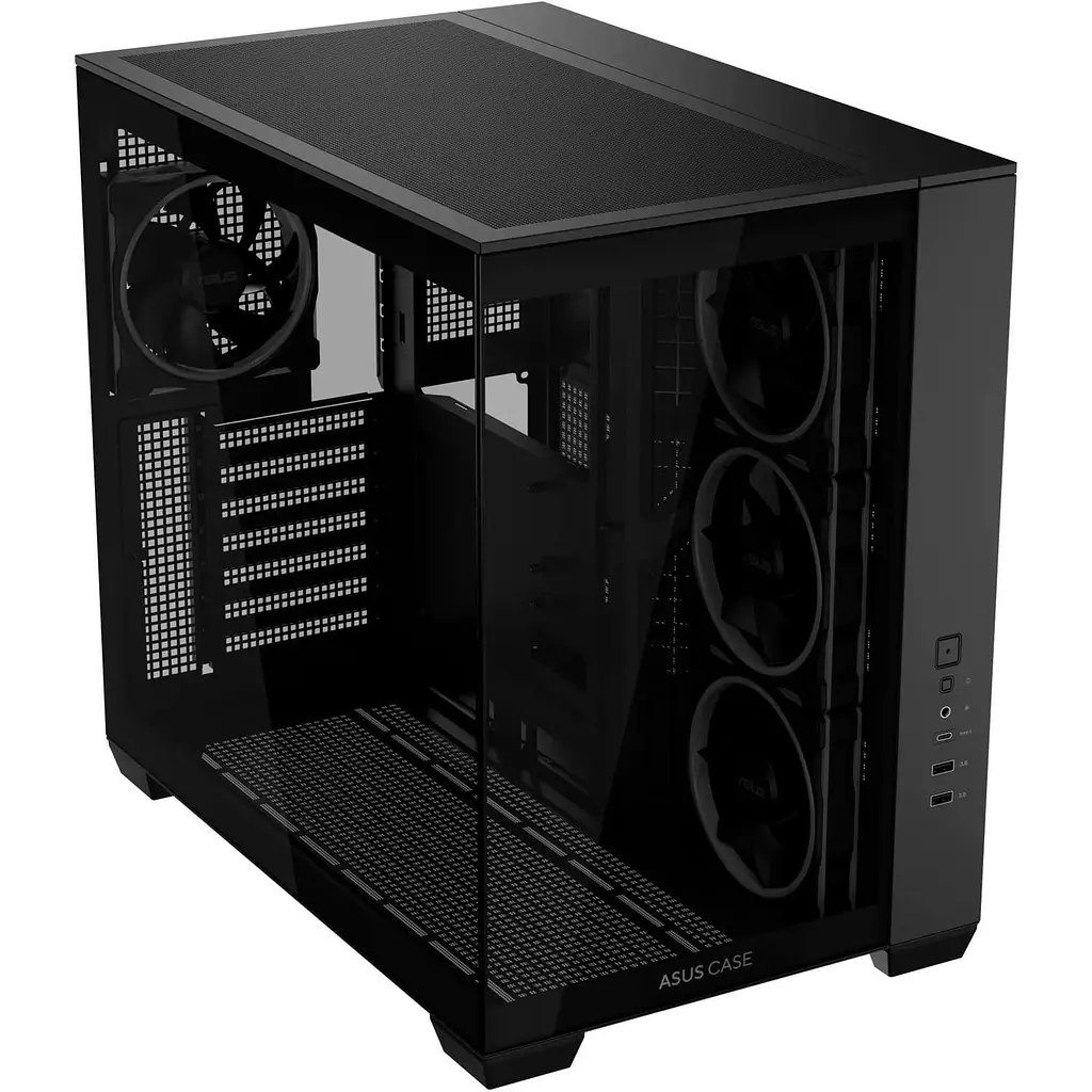 Корпус ASUS A32 PLUS TG ARGB BLACK (90DC00S0-B19000) - фото 7