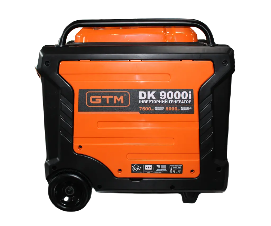 Генераторна установка інверторна DK9000i 8,0кВт(макс)/7,5кВт(ном), руч.старт/Електростарт - фото 3