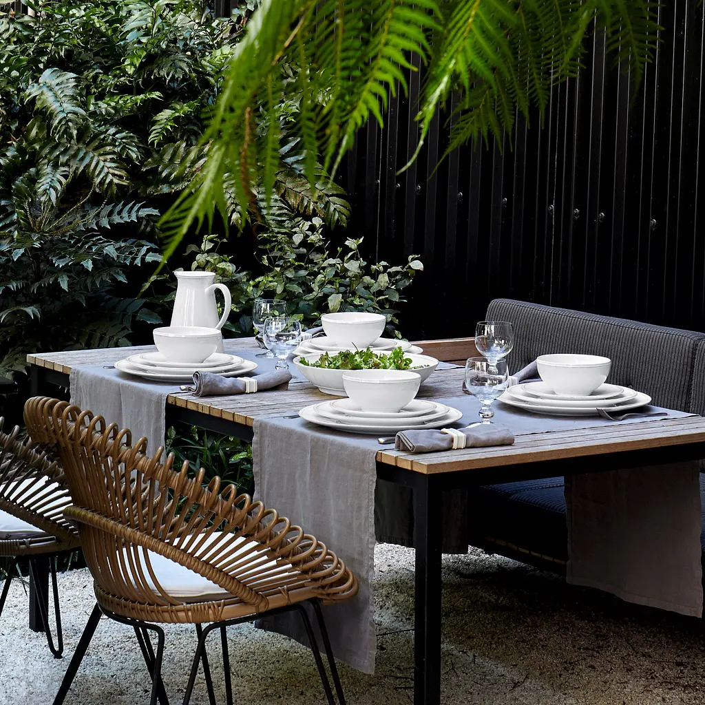 Тарелка Costa Nova Friso 22.4 см белая (560673991344) - фото 3