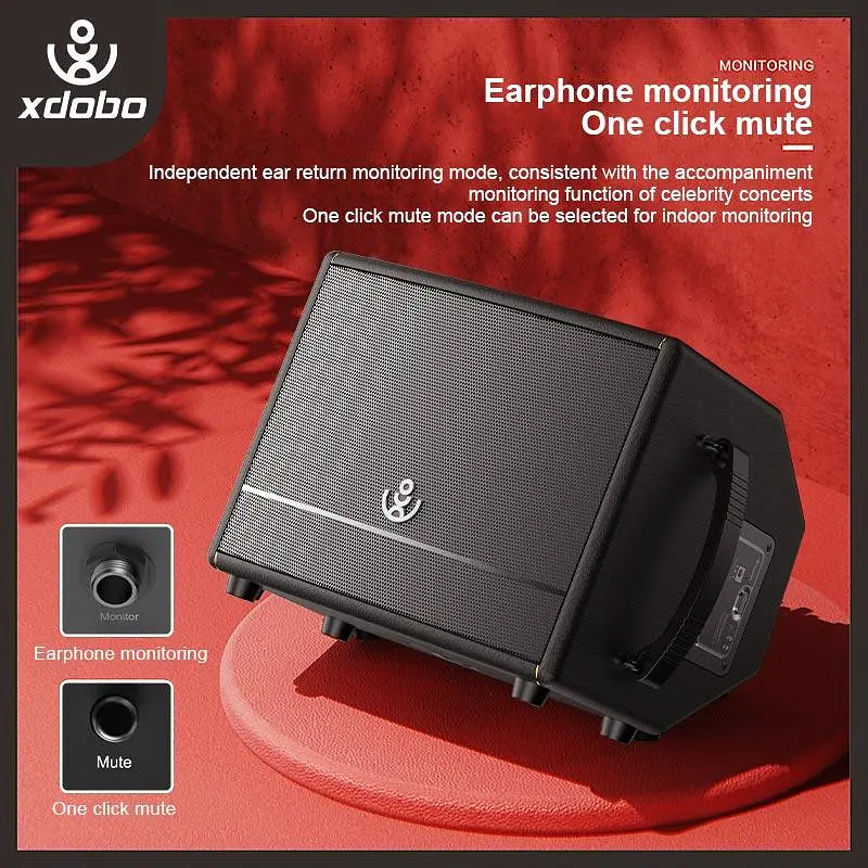 Портативна акустика Xdobo BMTL Artist 300W з пультом бездротова - фото 3