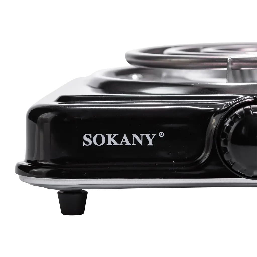 Настільна електрична плита Sokany SK-5111 одноконфоркова 1000 Вт компактна для дому дачі подорожей - фото 4