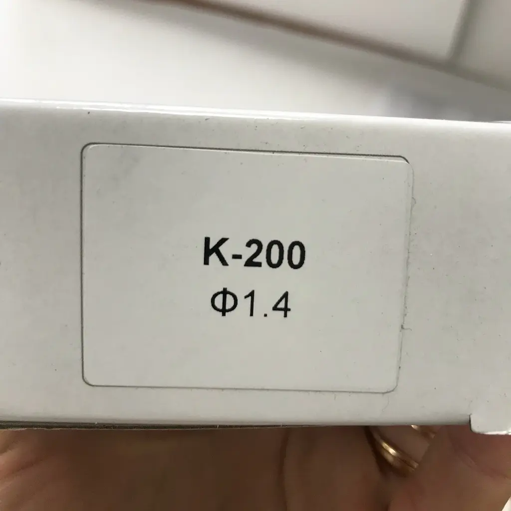 Змінна форсунка для фарбувальних пістолетів K-200, діаметр 1,4 мм AUARITA NS-K-200-1.4 - фото 3