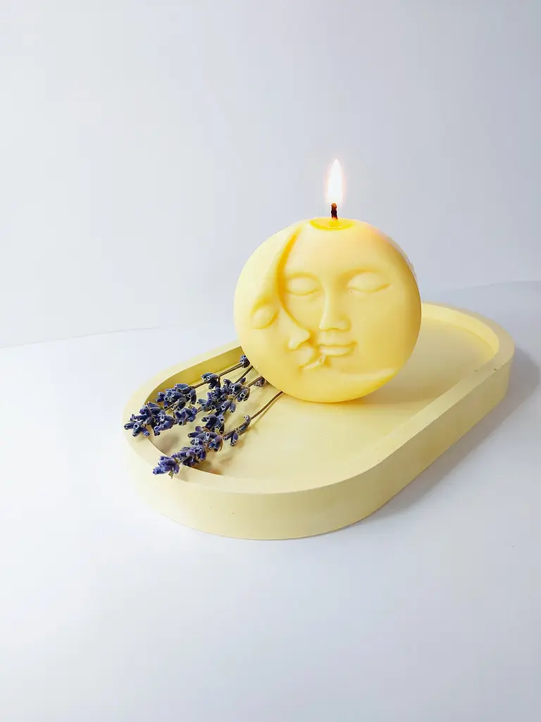 Набір Svich Shop Свічка Svich Shop Сонце-місяць і підставка - фото 3