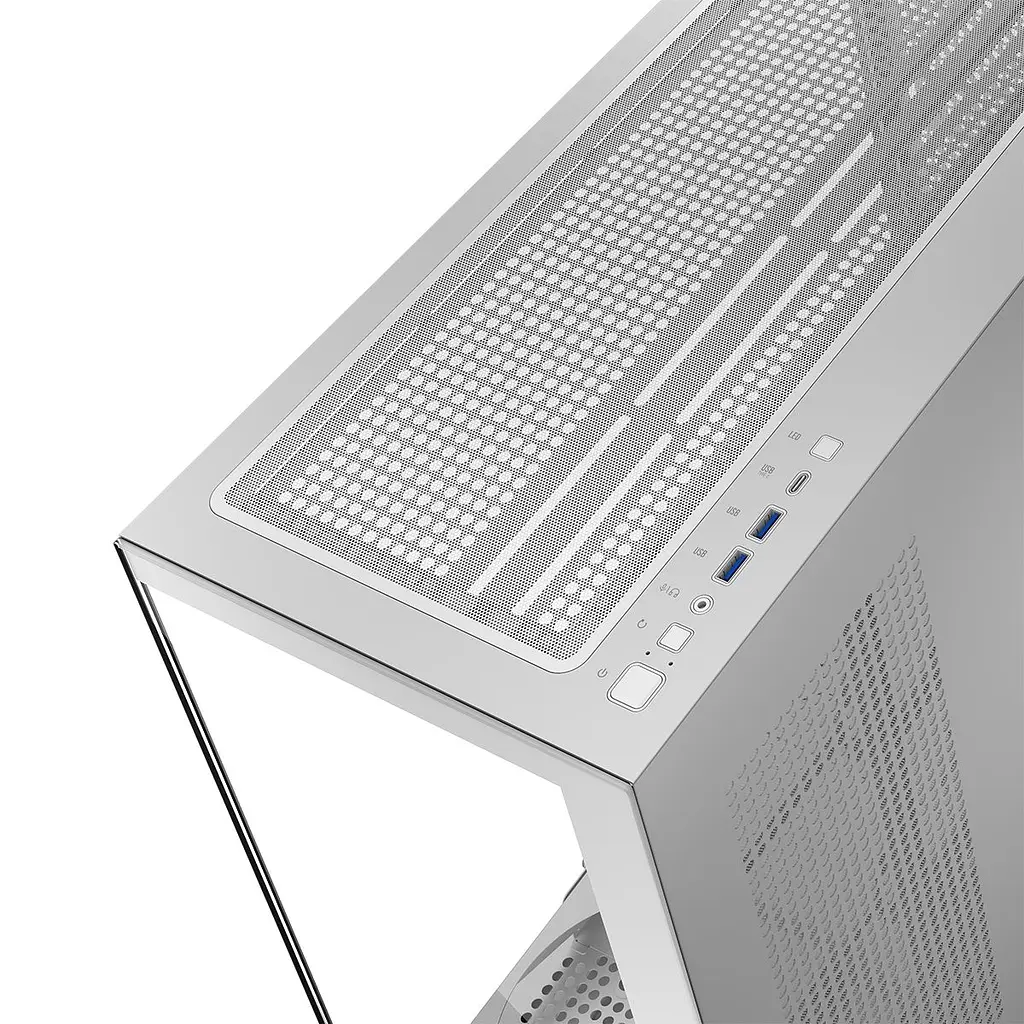 Корпус Modecom VOLCANO STELLAR MIDI w/o fans WHITE без БЖ ATX (AT-STELLAR-NF-0000-20) - фото 3